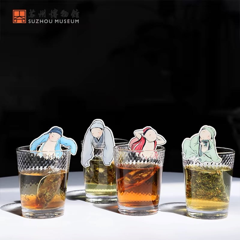 苏州博物馆| 唐寅创意茶泡袋装花茶茶包
