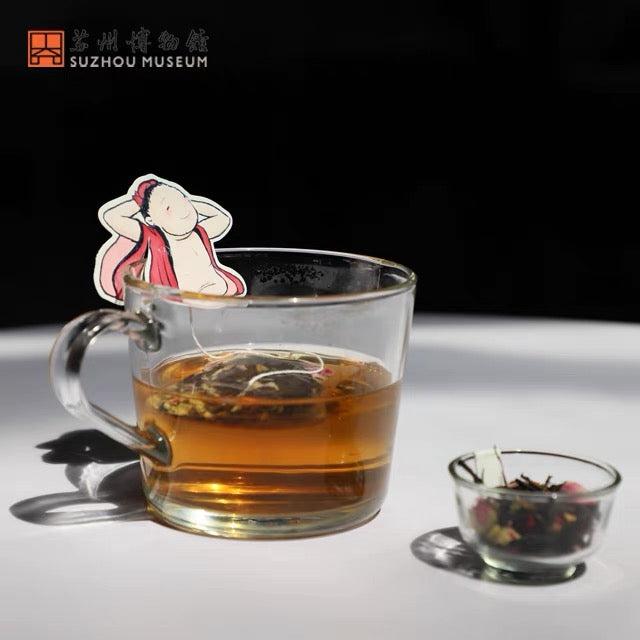 苏州博物馆| 唐寅创意茶泡袋装花茶茶包