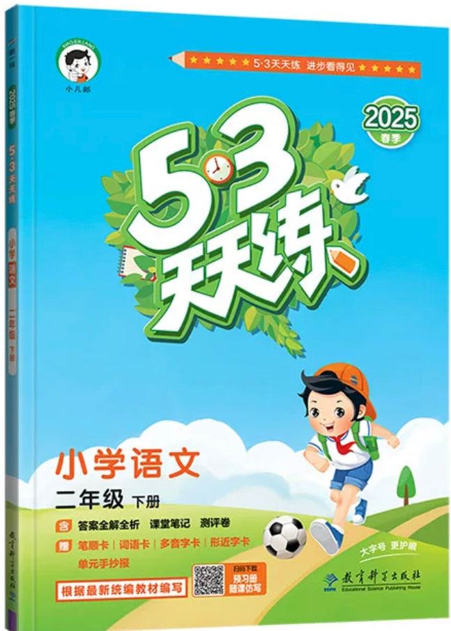 53天天练二年级下(语文)