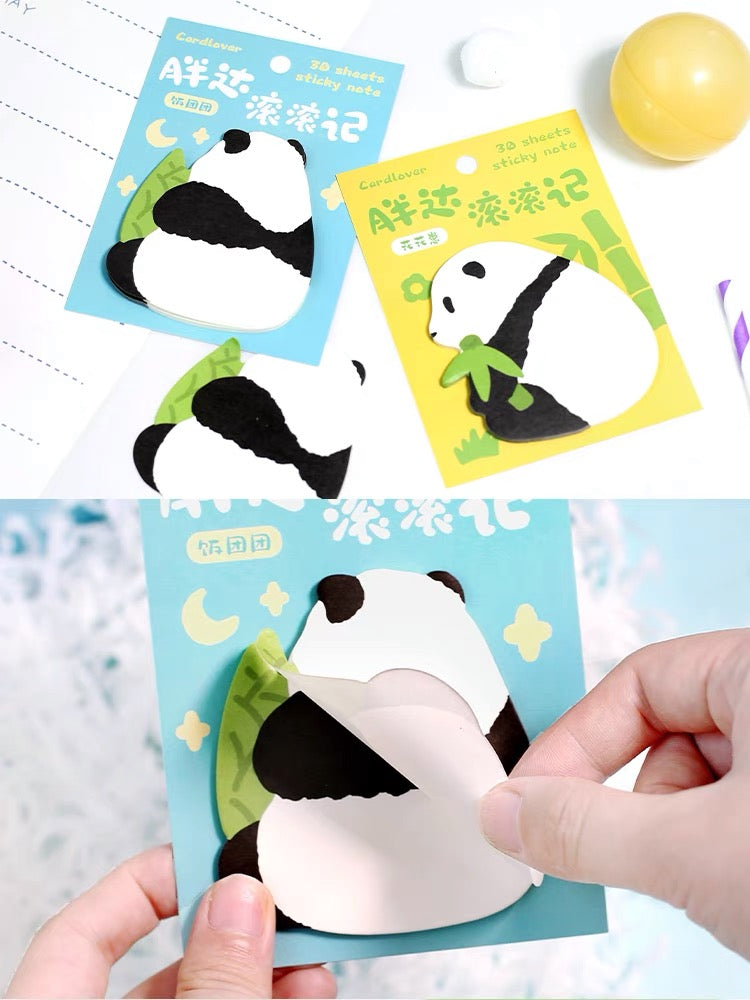 熊猫文创|便利贴:饭团团