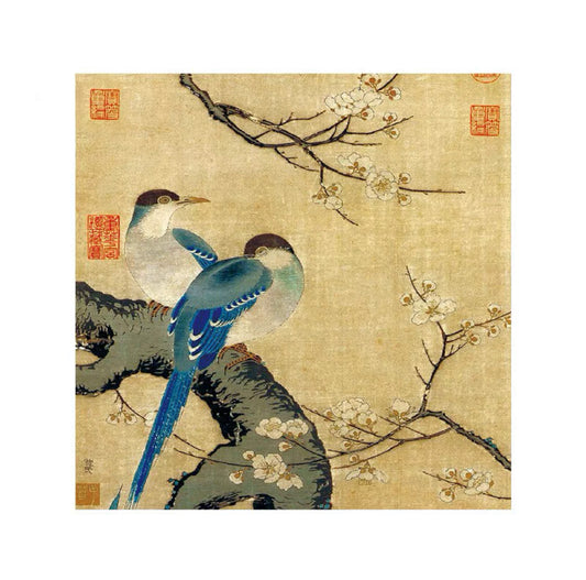 故宫文创|故宫织绣纹样 贺卡系列:喜上眉梢