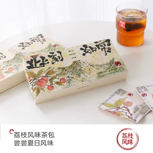 茶颜悦色｜此刻如常心愿茶 伴手礼 ：荔枝红茶